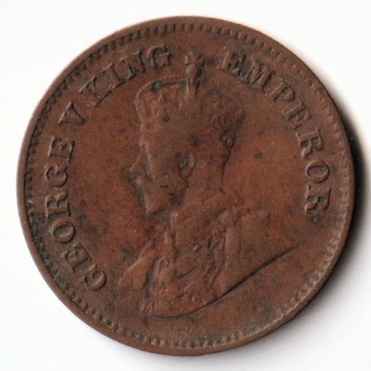 1 2 Pice 1936 Bronze Coin Of George V British India Coinage Standard 1-2-pice-1936-bronze-coin-of-george-v-british-india-coinage-standard