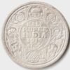Half Rupee Rare Date 1916 Silver Coin of King George V British India Coinage