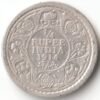Scare 1/4 Rupee 1919 Silver Coin of King George V British India Coinage