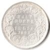 Half Rupee 1899 Bombay Mint Victoria Empress SCARE High Grade Collectible British India Silver Coin