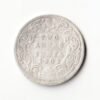 Rare Two Anna 1901 Victoria Empress of British India Small Silver Beautiful Coin