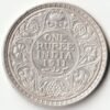 Extremely Rare 1 Rs 1911 George V Bombay Mint of Famous Pig Variety British India Coin