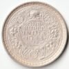 Rare One Rupee 1943 Silver Coin of King George VI British India Coinage
