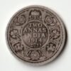 Two  Anna 1914 George V Silver Coin of British India Coinage