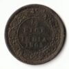Rare 1/2 Pice 1862 Copper Coin of Victoria Empress Standard Circulation Coin of British India
