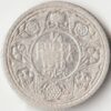 1/4 Rupee 1918 Calcutta Mint Silver Coin of King George V British India Coinage