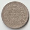 Extremely Rare 1/4 Rupee 1945 Large 5 Variety Silver Coins of King George VI British India Coinage