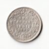 Rare Two Anna 1897 Victoria Empress of British India Small Silver Beautiful Coin