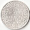 Extremely Rare 1/2 Half Rupee 1878 Silver Coin Of Empress Vicotria British India Coinage