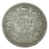 Rare Half Rupee 1930 Calcutta Mint of George V British India Silver Coin #NH1061