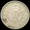Rare Half Rupee 1930 Coin of George V Calcutta Mint British India Silver Coin #NH0897