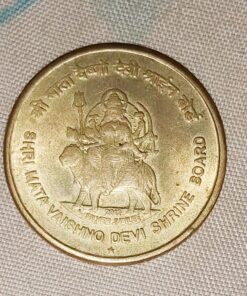 Rare Shri Mata Vaishno Devi Shrine Board Coin