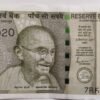 Rs.500/- note, serial number representing the WORLD LOCK DOWN YEAR 2020.