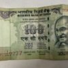 777777 ONE HUNDRED RUPEE NOTE