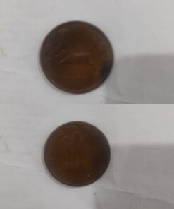 1 PAISA YEAR 1950 HYDERABAD MINT WITH THE PRINT OF HORSE