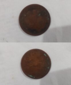 1 PAISA YEAR 1952 COIN HYDERABAD MINT WITH HORSE PRINT
