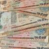 100 rupee agriculture issue mixed governor 13 notes used condition