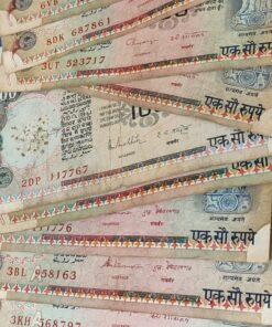 100 rupee agriculture issue mixed governor 13 notes used condition