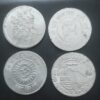 4 Temple Tokens Indian