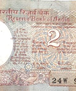 2 RS UNIQUE NOTE SIGNED BY MR R. N. MALHOTRA (GOVERNOR)