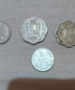 Old 10 and 25 Paisa coin for sale