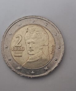 2 EUR Coin AUSTRIA 2002 RARE Bertha von Suttner – Precious Collection