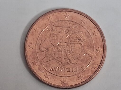 5 Cent Euro Lithuania 2015