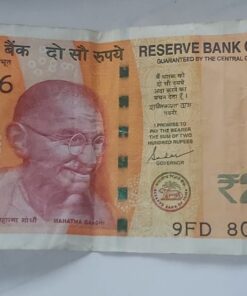 200 INR NOTE with 786 Serial Number