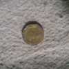 One anna quater coin George V king Emperor india