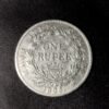 One rupee 1835 British India Silver Coin