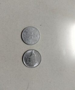 25 paise Rhino coin