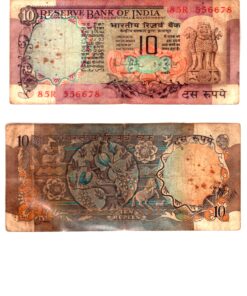 10 rupee indian note