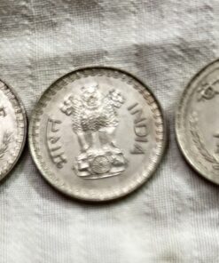 India 25 Paise Coins - 1985 & 1986