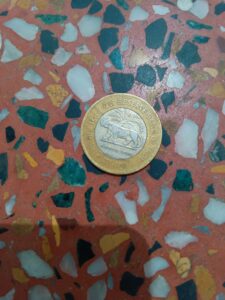 10 Rs coin - 75 years of RBI (Platinum jubilee rare coin 1935-2010)
