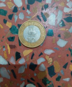 10 Rs coin - 75 years of RBI (Platinum jubilee rare coin 1935-2010)