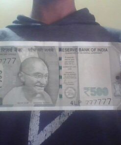 notes 500 rupees 786 number