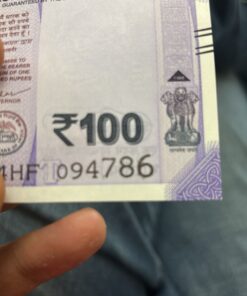 786 Rs. 100 new unused note