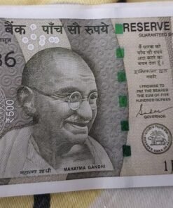 500 Rs. Note with 786
