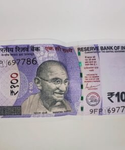 786 Lucky Note of RS 100