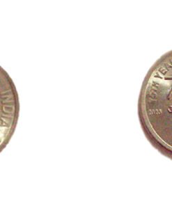 One Rupee Coin in the year of 2023 75 the Independence Day Celebration of Indian Coin