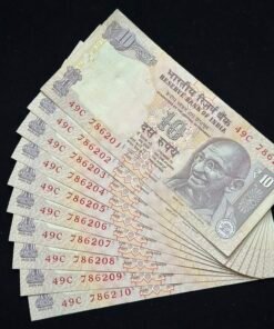 Holy Fancy Starting Serial Number 786 X 10 Notes. Rupees 10, Sign. D.Subbarao. (My WhatsApp Number:- 9831752206)