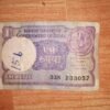 1 rupee indian note