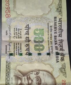 500 rupees (2015)rare note