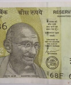 Reserve Bank of India 20 rs Note Ending 786 . Same Condition as image. Same and similar piece available