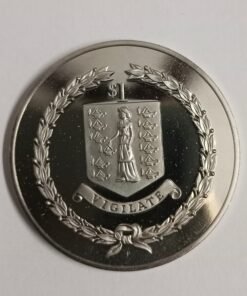 British Virgin Island 1 Dollar Proof coin 1992 Colombus first voyage commemoration