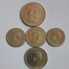 Republic India Set of 5 Coins of Jawahrlal Nehru in excellent condition