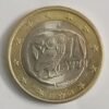 Greece 1 Euro 2002 Unc bimetallic world coin Finland mint S Anthens Owl
