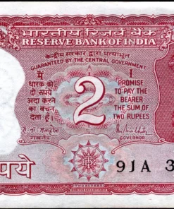 2 rupee note