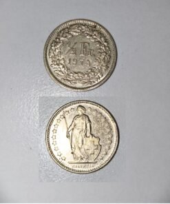 SWITZERLAND-HALF-FRANK-1974