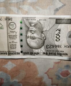 Sale indian currency 500 rupees .rare not numbering